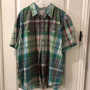 NWT Men’s Lucky Brand button down. Size XXL